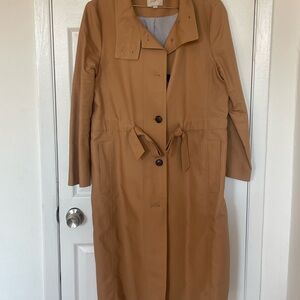 LOFT Camel Trench Coat